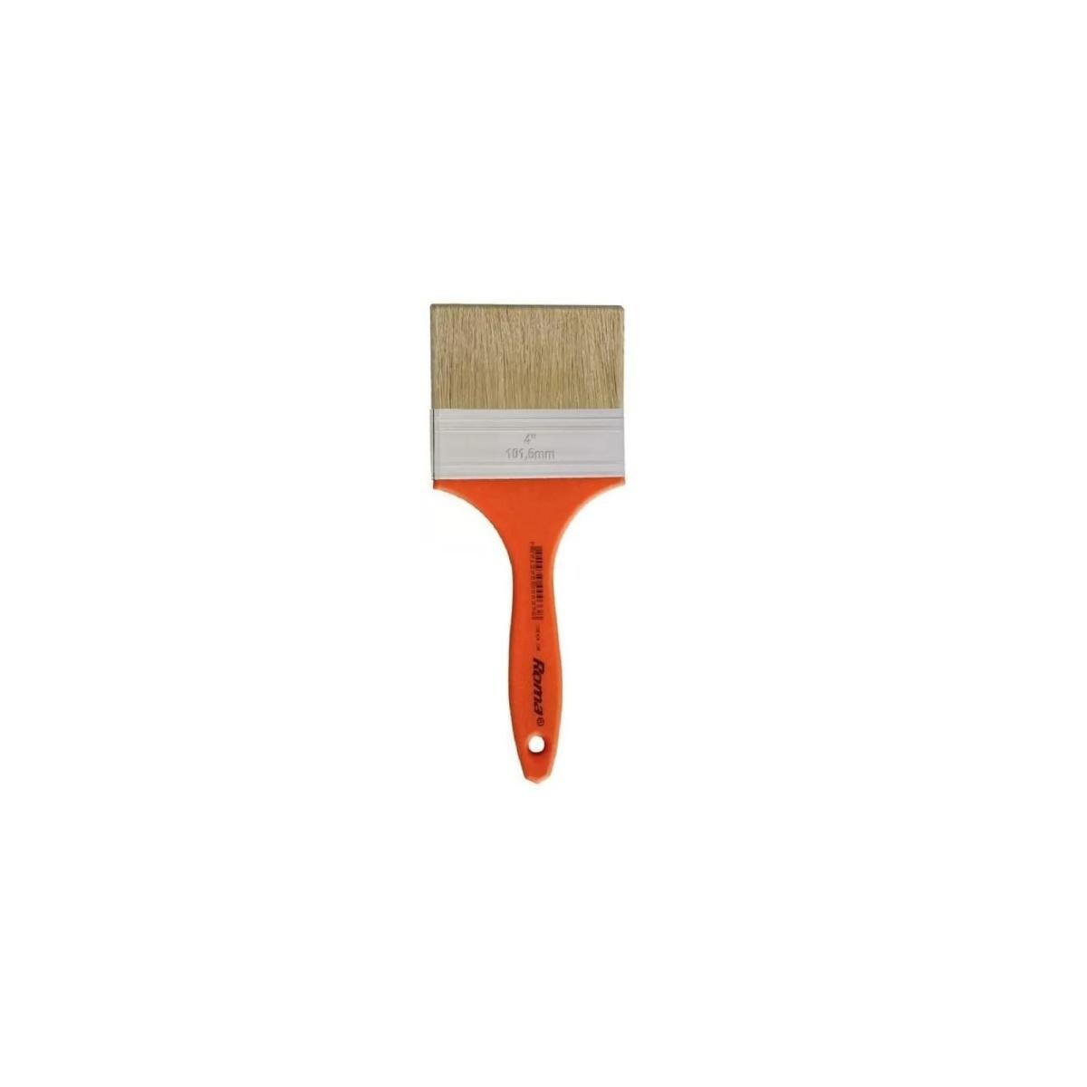 Pincel Fibra Natural Roma 4 Pol. para Pintura Profissional