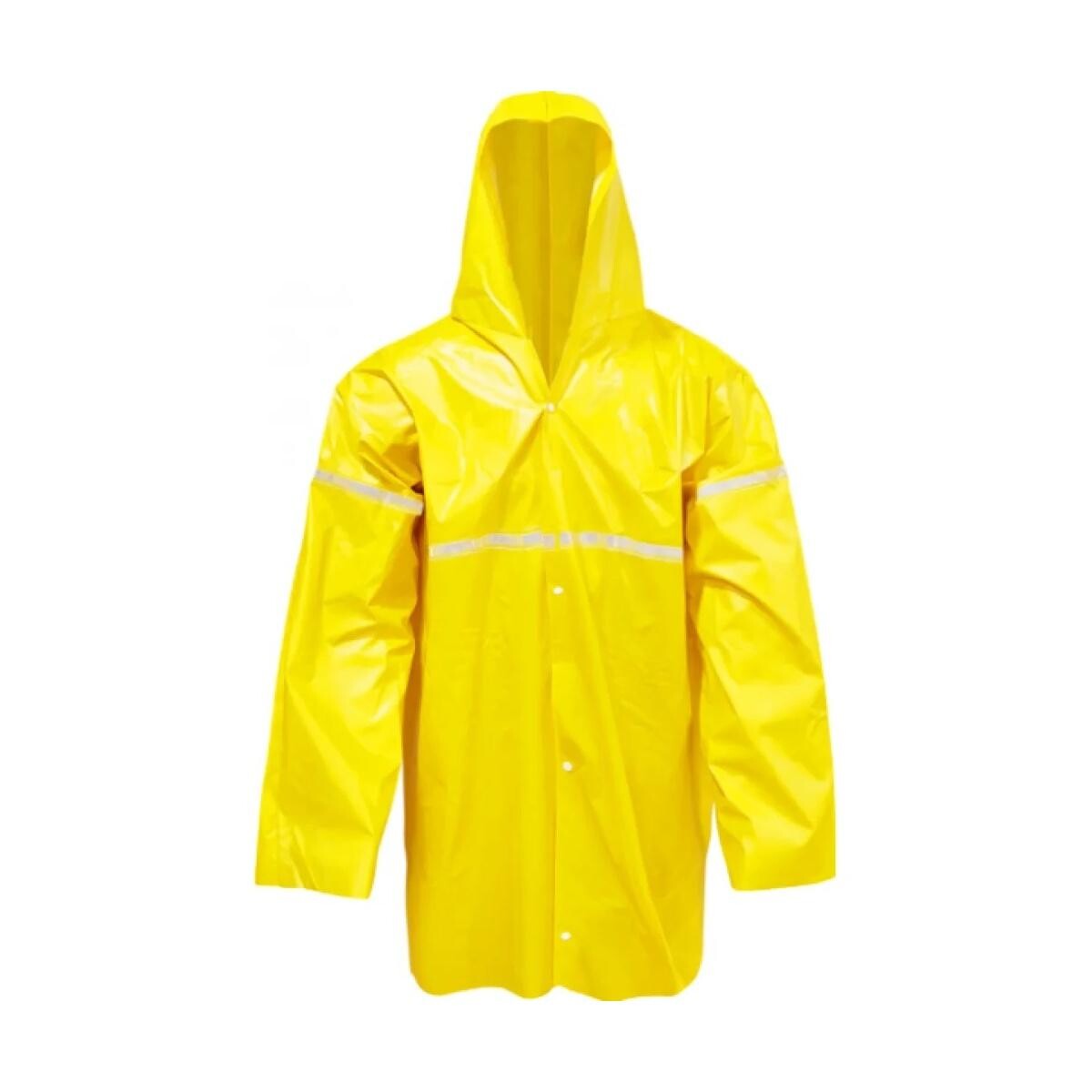 Capa de Chuva com Tira Refletiva para Construção Civil Impermeável
