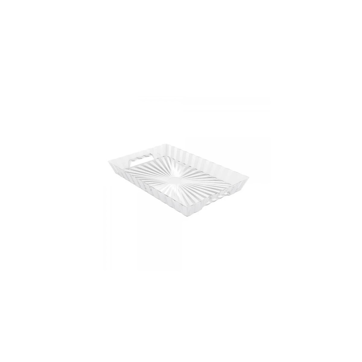 Bandeja Multi Uz Transparente para Organização e Armazenamento