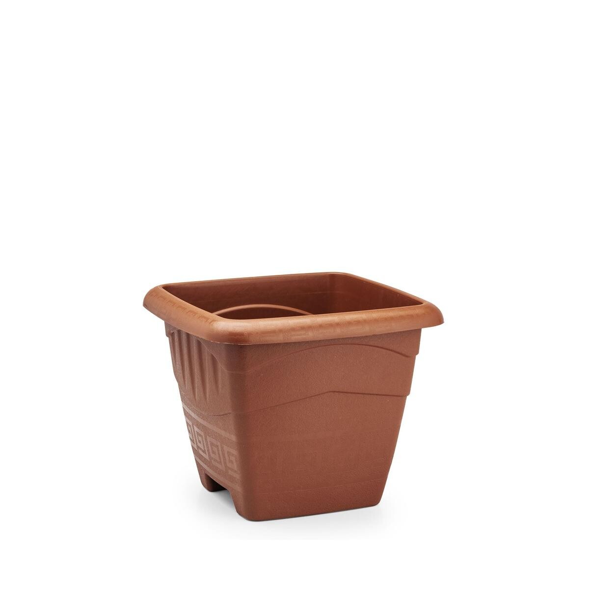 Vaso Quadrado Terracota 6 Litros Médio - Design e Durabilidade