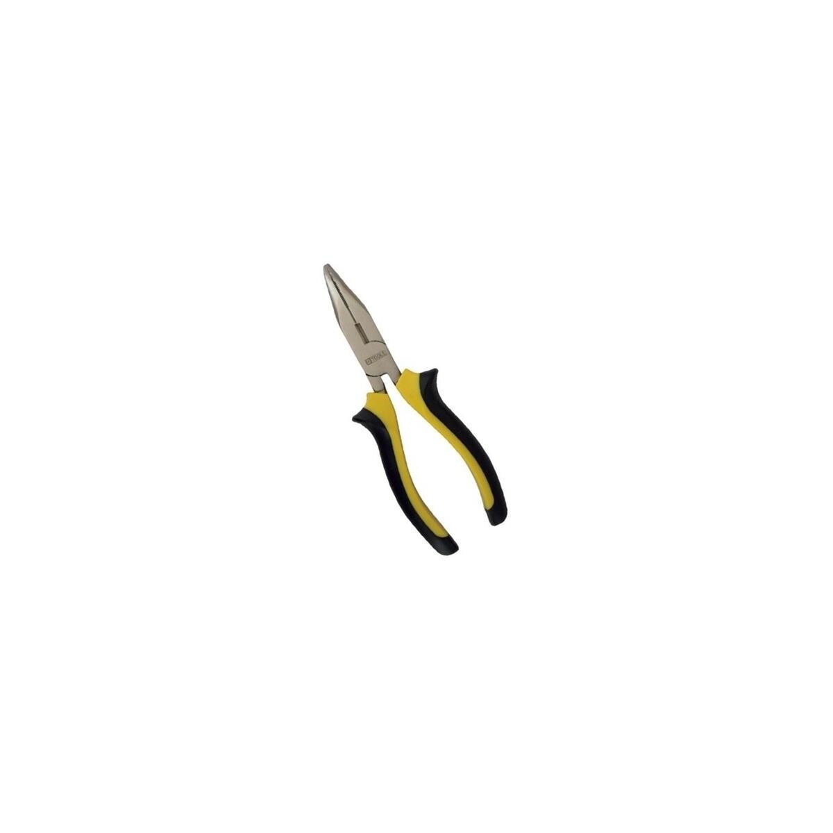Alicate de Bico Meia Cana Dtools 6 Polegadas Profissional Cromo-vanádio