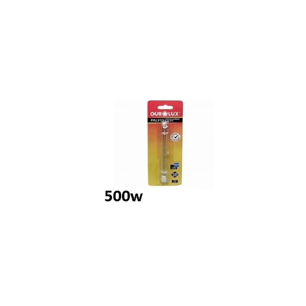 Lâmpada Halógena Palito 500w Ourolux - Alta Potência e Durabilidade