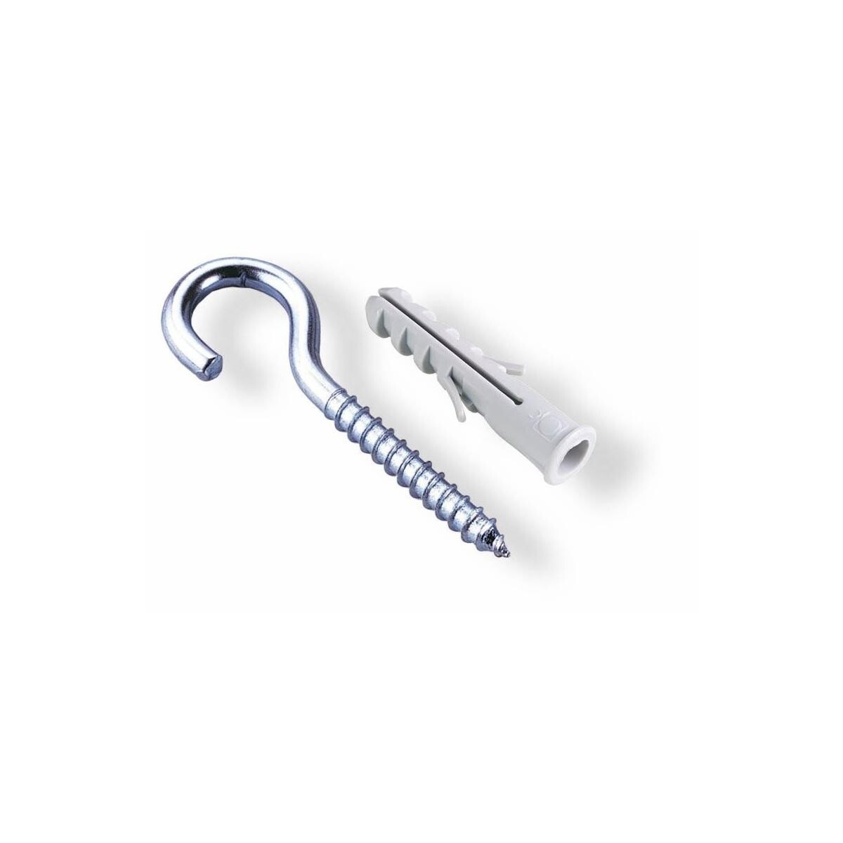 Gancho Tamanho G com Bucha 6mm Ok Utilidades para Fixação