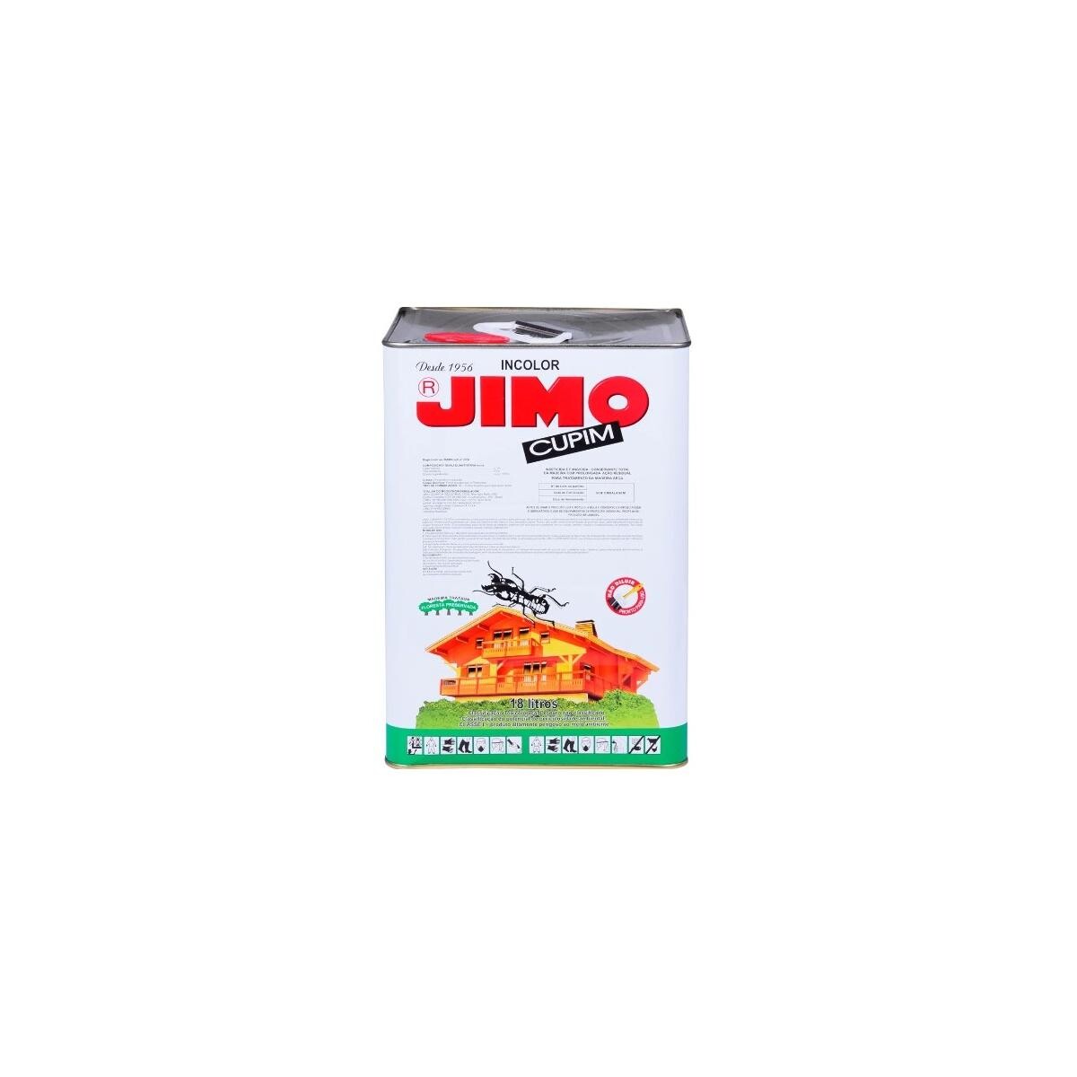 Jimo Cupim Incolor 18l - Protetor e Tratamento para Madeira