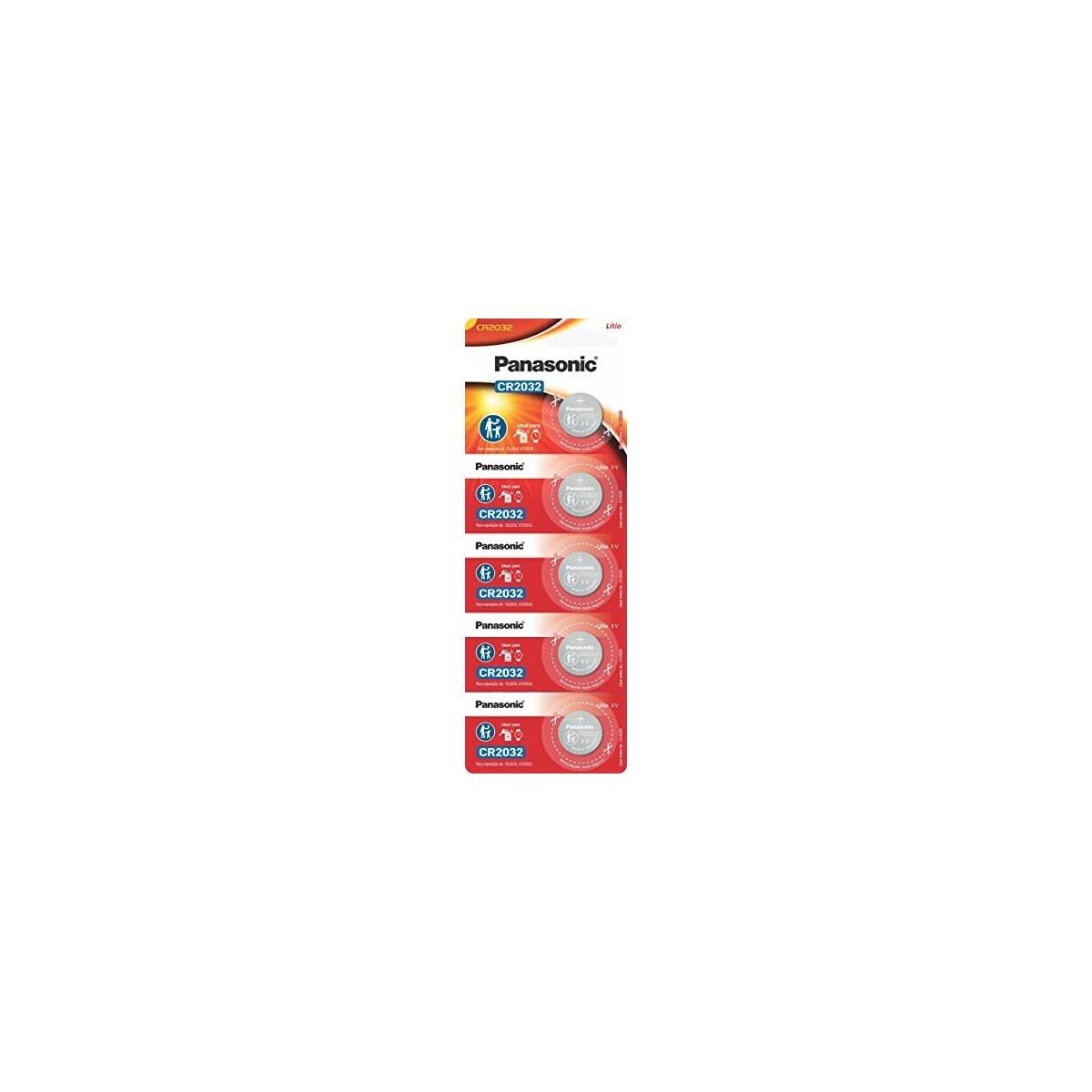 Bateria Botão Lithium Panasonic Cr2032 3v | Alta Durabilidade e Performance