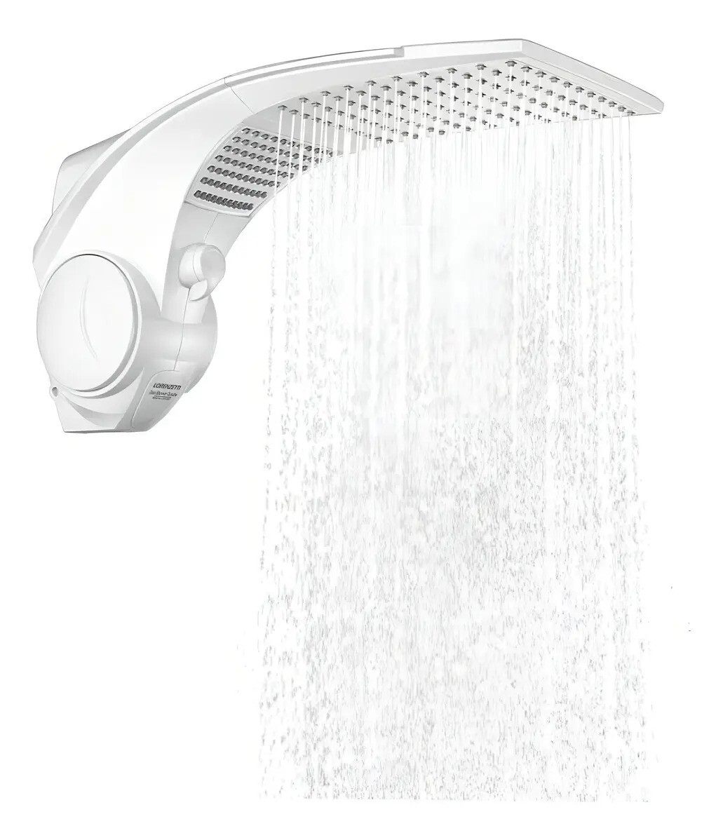 Ducha Duo Shower Quadrada Multi Temperaturas 127 Volts - Lorenzetti