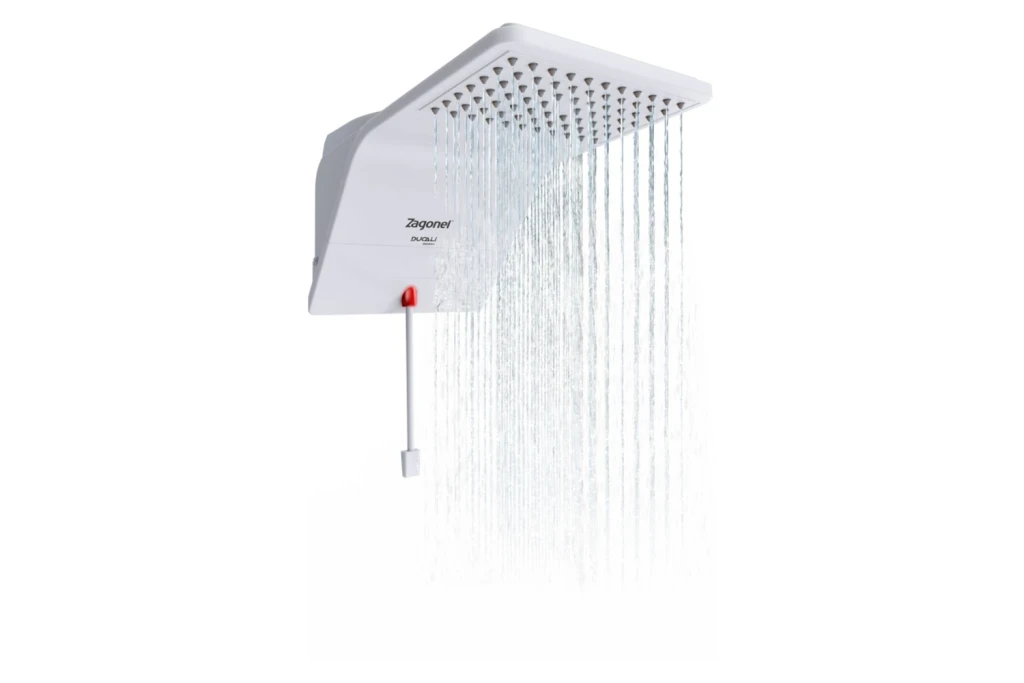 Chuveiro Ducha Eletrônica Ducali 5500w 127v (110v) Branco - Zagonel (ref: Ddcel55127br03)