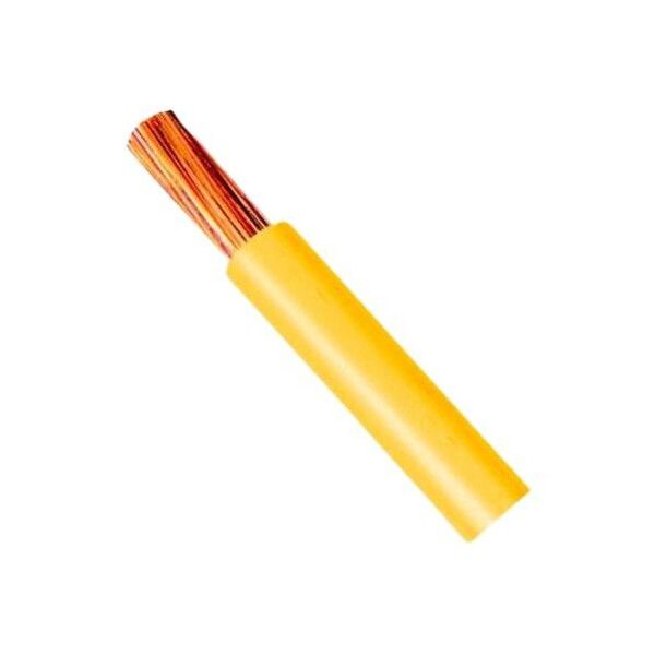 Fio Cabo Flexível 1,5mm Amarelo - 100 Metros - Corfio