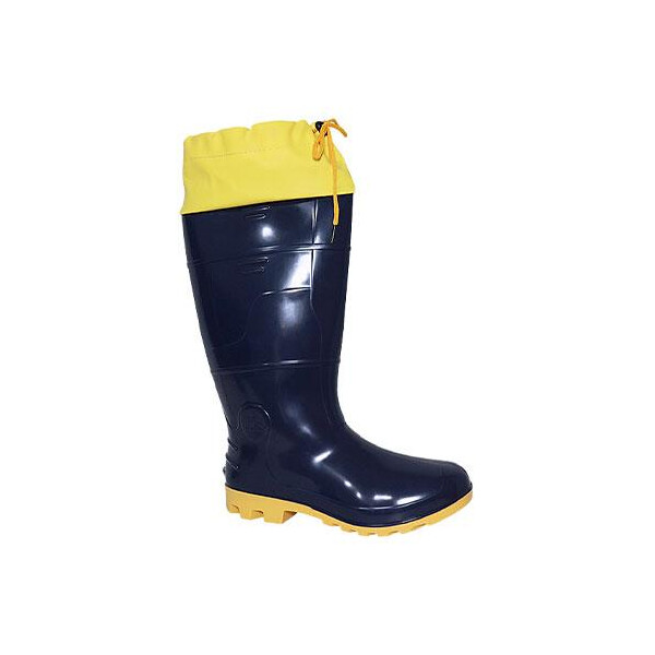 Bota Preta/amarela Borracha 41