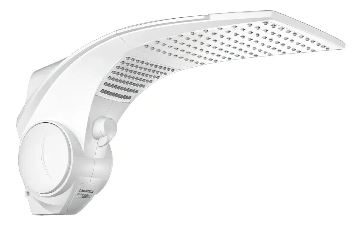 Ducha Duo Shower Quadrada Multi Temperaturas 220 Volts - Lorenzetti