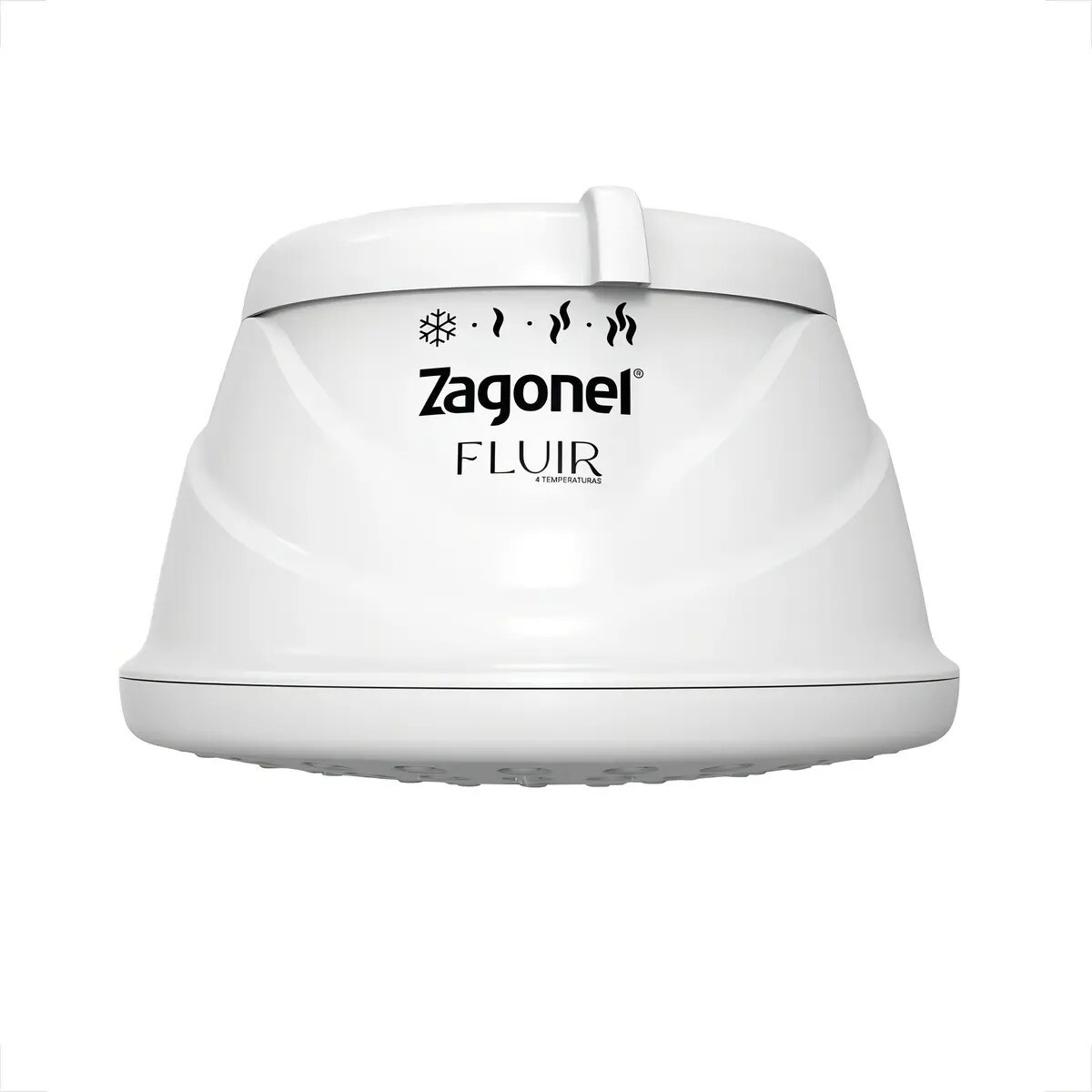 Chuveiro Ducha Multitemperatura Fluir 4t 6800w 220v Branco - Zagonel (ref: Dfr4t68220br01)