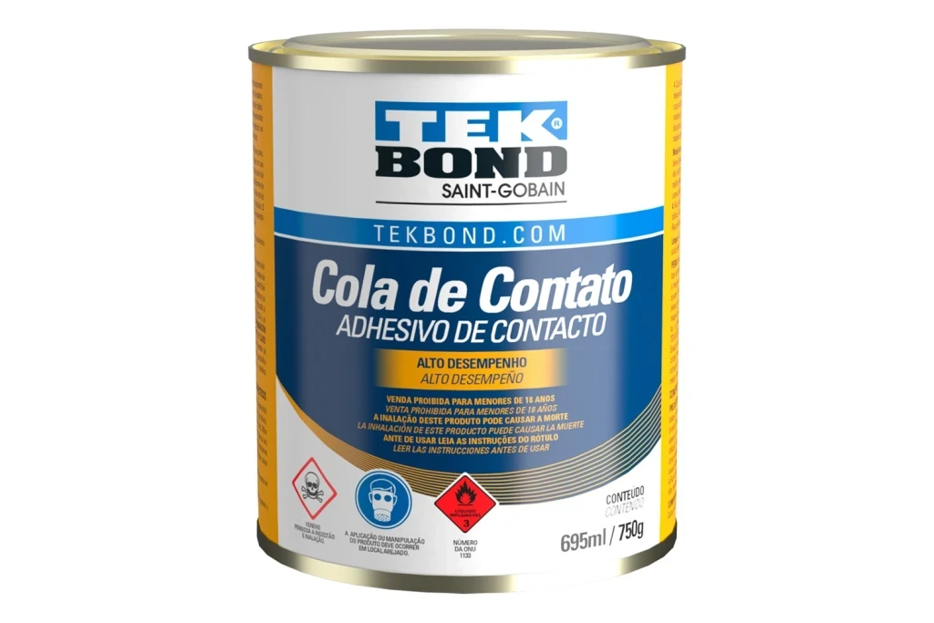 Cola de Contato 750g Amarelo Tekbond