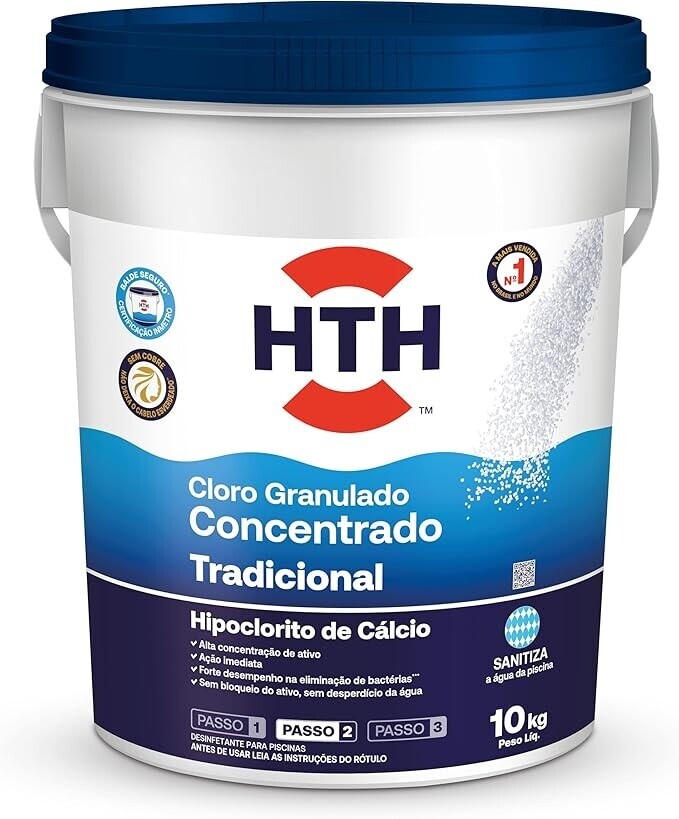 Cloro Tradicional Hth 10kg