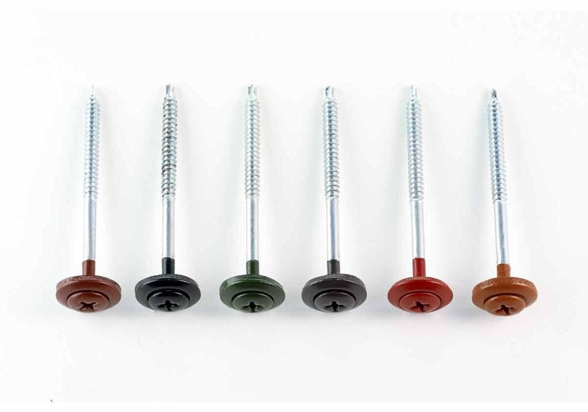Kit Paraf. Speedfix Onduline Verm/marr 65x4,2mm (18un)