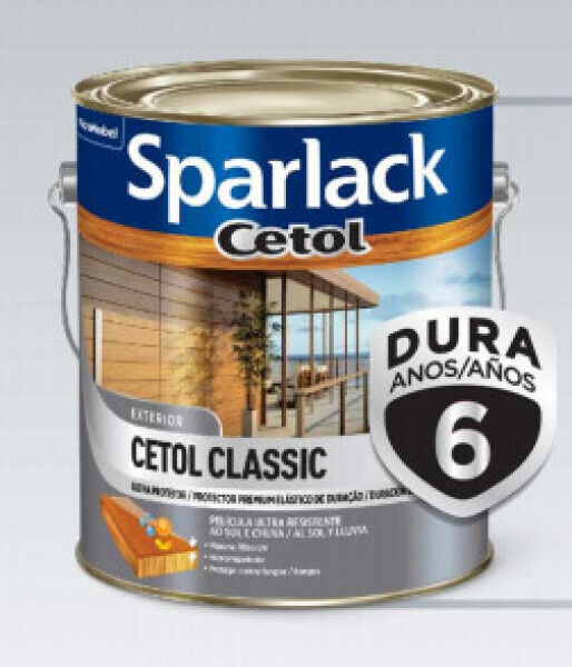Cetol Sparlack 3,6l Canela Brilhante Base Solvente