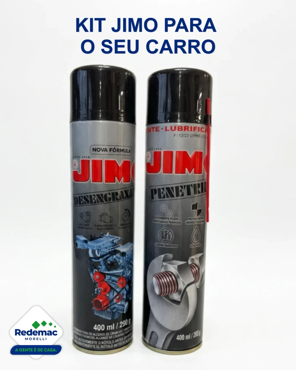 Kit Desengraxante + Penetril Jimo