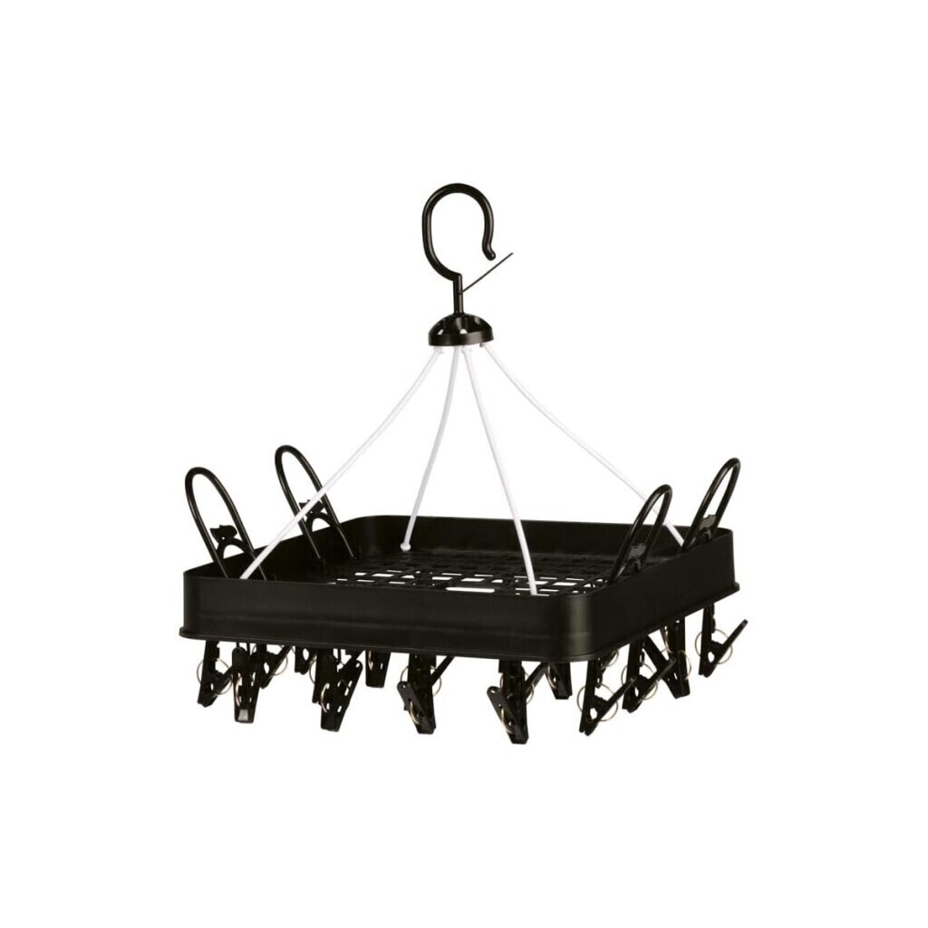 Mini Varal Mor Multiuso 24 Prendedores Preto 6131