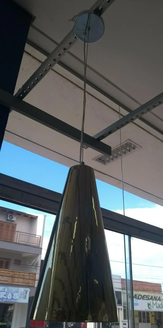 Pendente Aço/vidro E27 - Hu2093g Bella