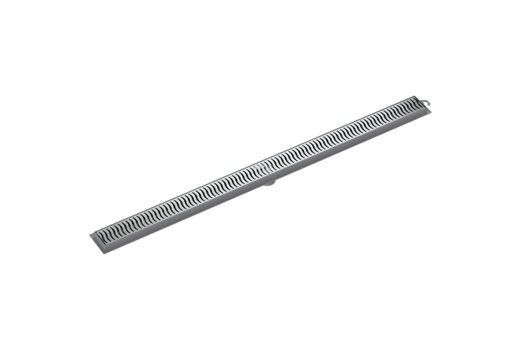 Ralo Linear com Grelha 90cm Cromada