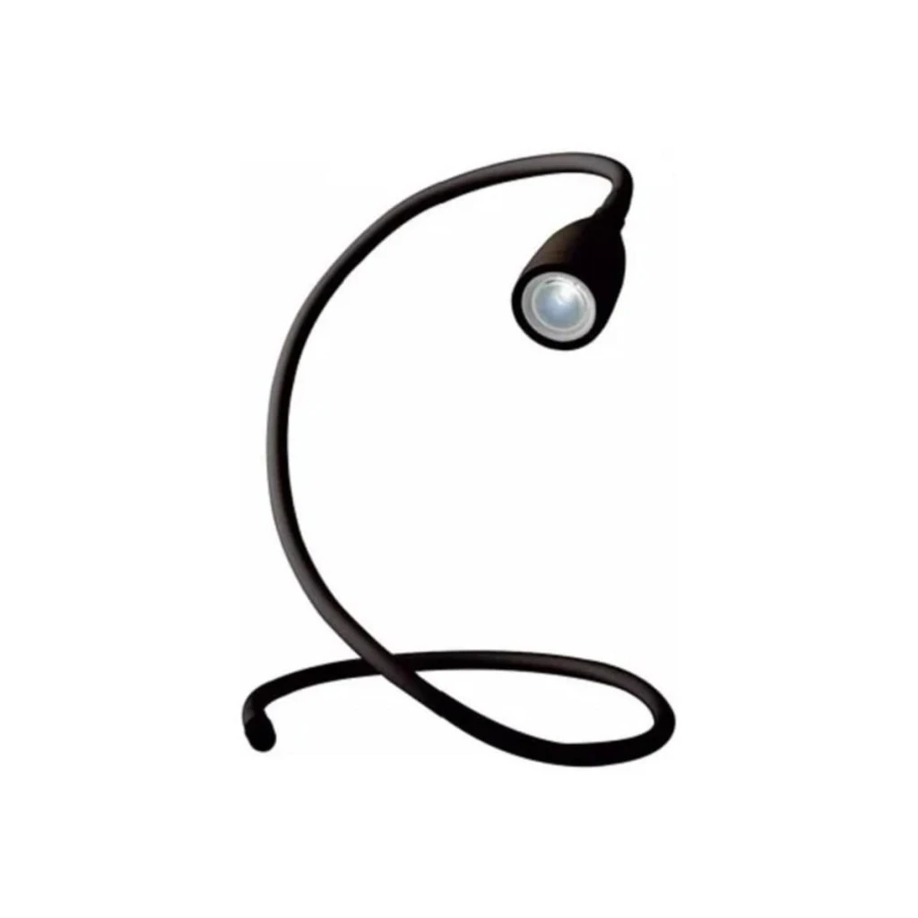Abajur Naja Led 1,5w Preto Bronzearte