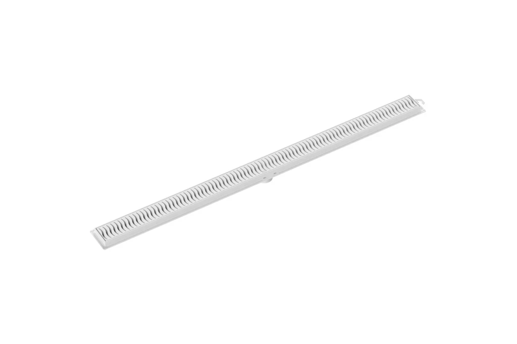 Ralo Linear com Grelha 90cm Branca