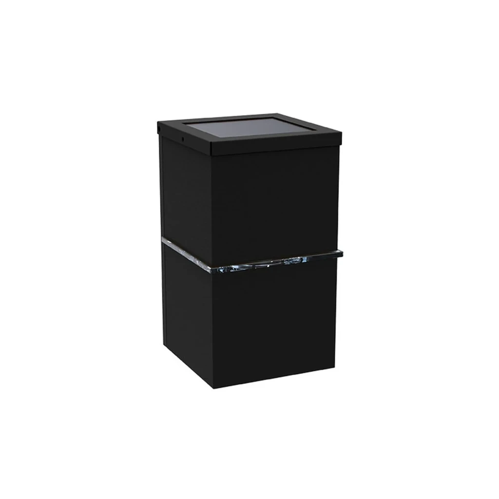 Arandela Taschibra Hadar G9 V1v Preto Fosco