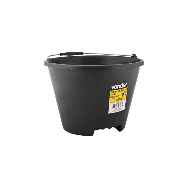 Balde P/ Concreto Pvc Vonder 12l     3315012000