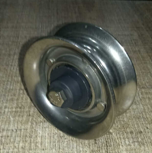 Roda Inox C/ Parafuso Inox Crisma 3835