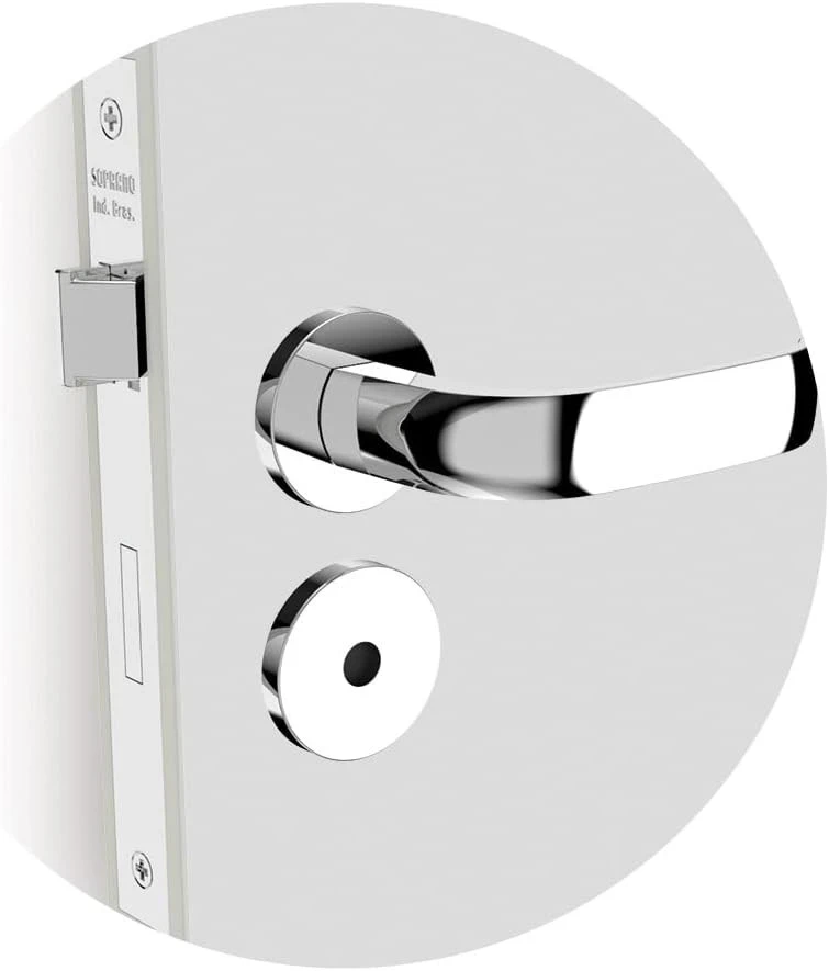 Fechadura Icaro Reta Ban Cromado Ros22 (40x53)