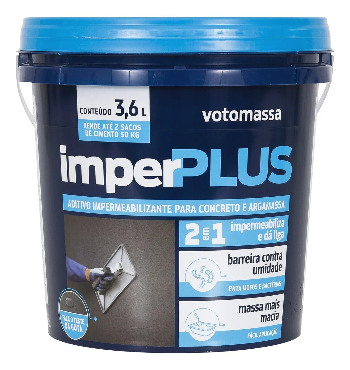 Aditivo Votoran Impermeabilizante Imperplus 3,6lt