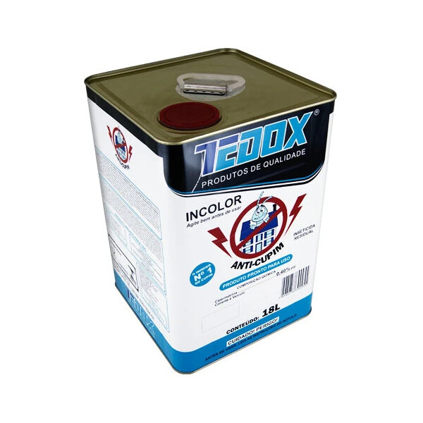 Anti Cupim Incolor 18lt Tedox+