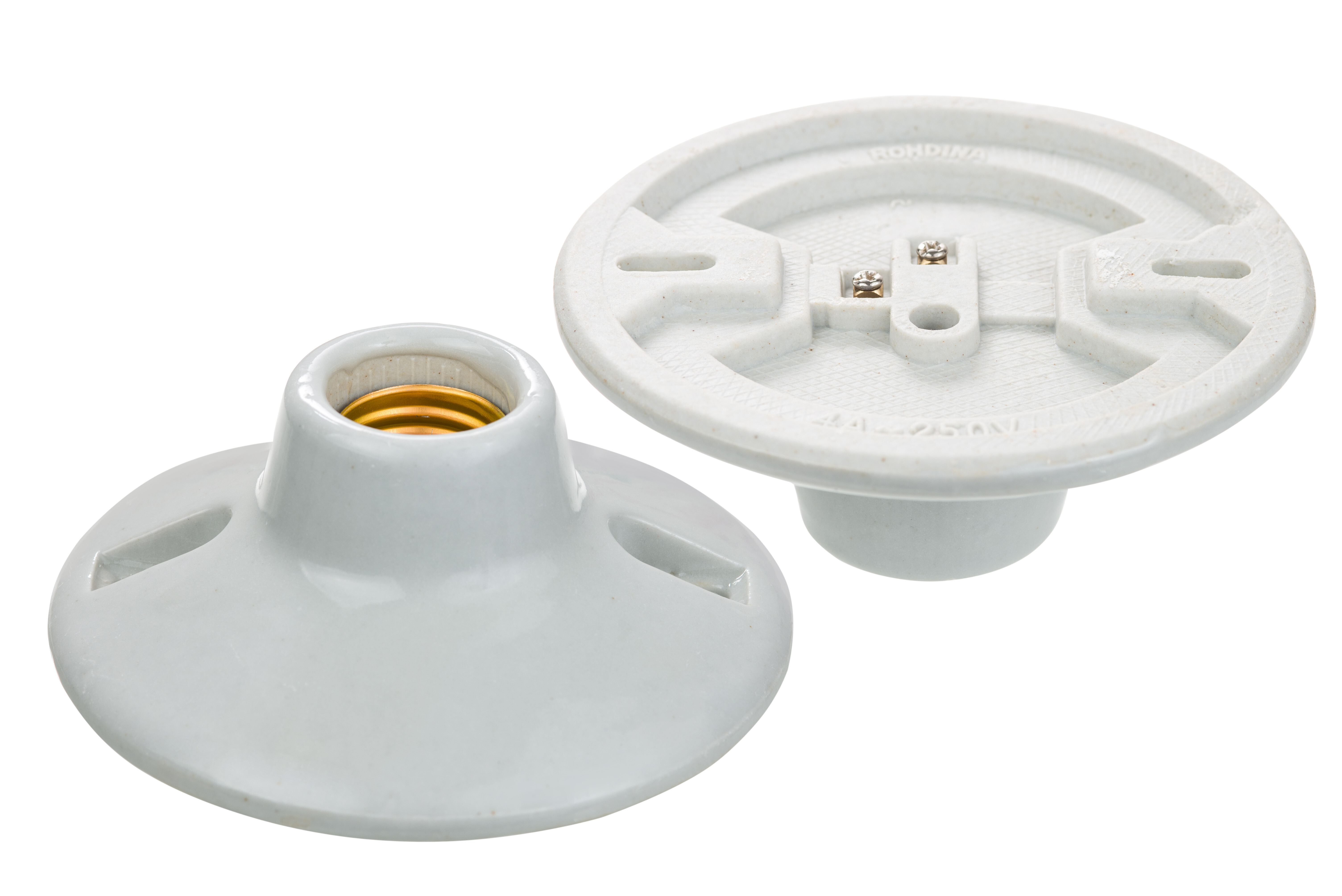 Soquete Porcelana Plafon para Churrasqueira