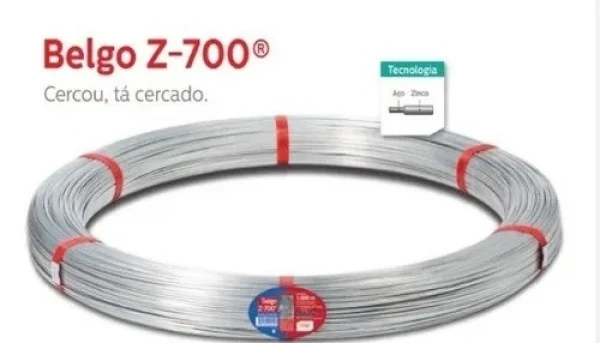 Arame Galv Ovalado Z700 1000m