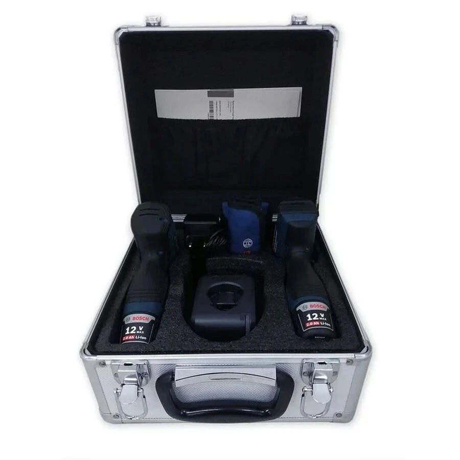 Kit Chave de Impacto Gdr 120-li e Parafusadeira Gsr 120-li com Maleta de Alumínio - Bosch