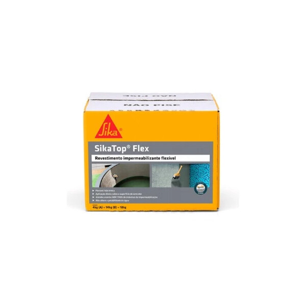 Impermeabilizante Flexivel Sika Top Flex 18kg