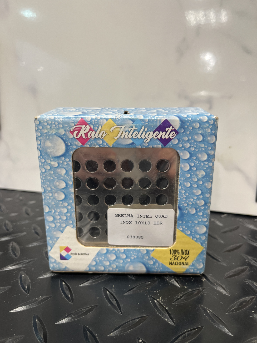 Grelha Intel Quad Inox 10x10 Bbr