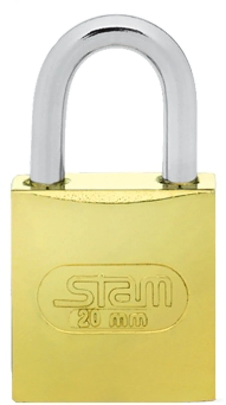Cadeado Latonado 20mm - Stam