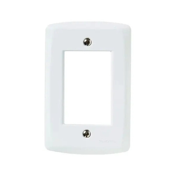 Placa Espelho 3 Postos Lux² 4 X 2 Branca - Tramontina