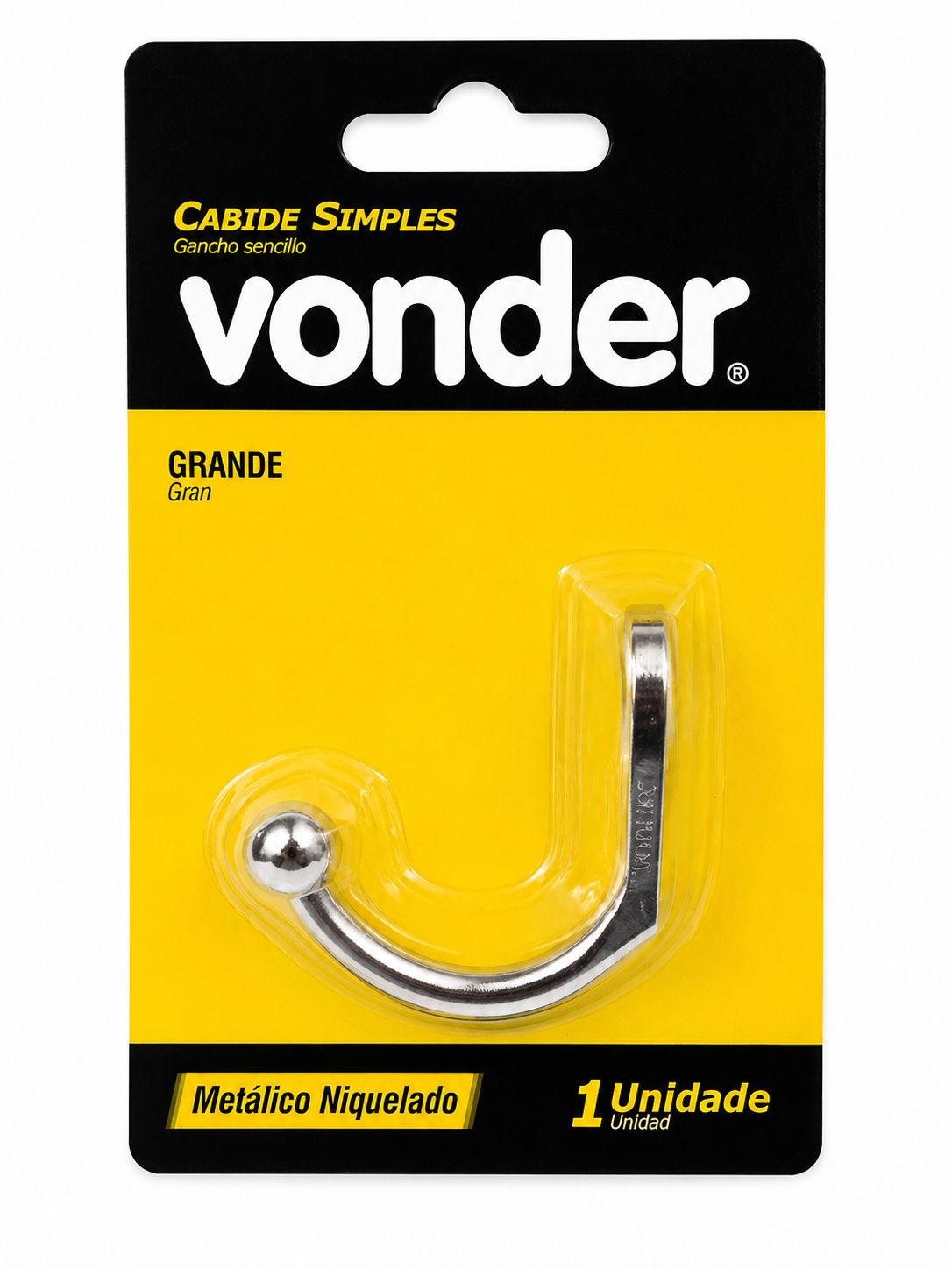 Cabide Simples Grande - Vonder