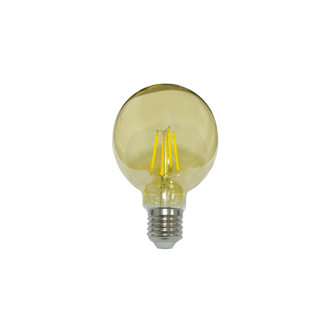 Lâmpada Led Filamento G80 E27 4w 2200k Bivolt - Cristallux