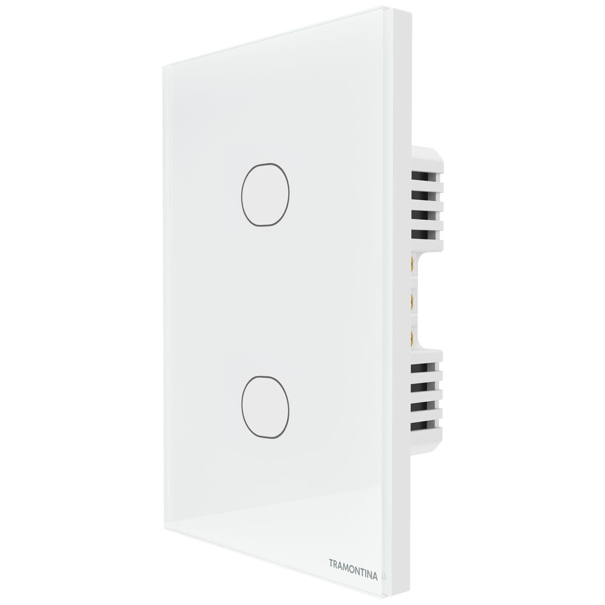 Interruptor Inteligente Onne Smart Touch com 2 Teclas 10a Bivolt Branco - Tramontina