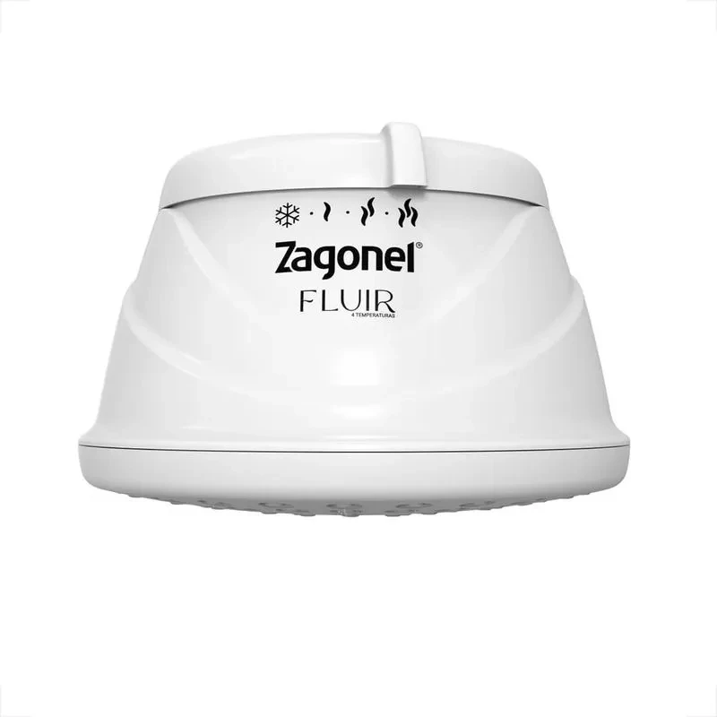 Ducha 4 Temperaturas Fluir 6800w 220v Branca - Zagonel