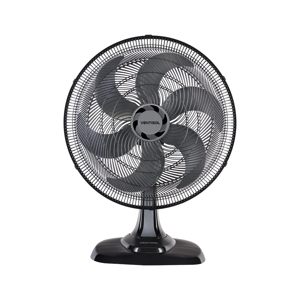 Ventilador de Mesa Turbo 6 Pás 50cm Preto 135w 220v - Ventisol