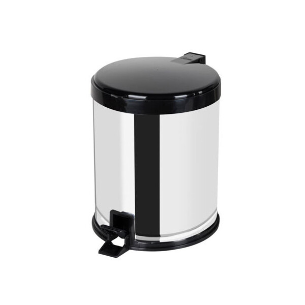 Lixeira Inox 12l com Pedal - Viel
