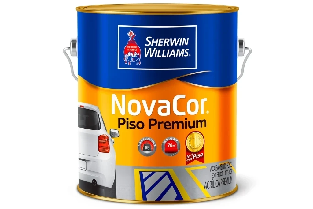 Tinta Novacor Piso Liso Marrom 3,6l - Sherwin Williams