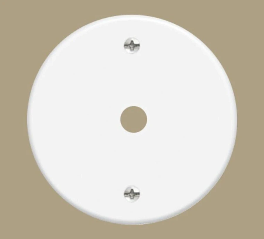Placa Redonda 3pol F6r Blanc - Fame