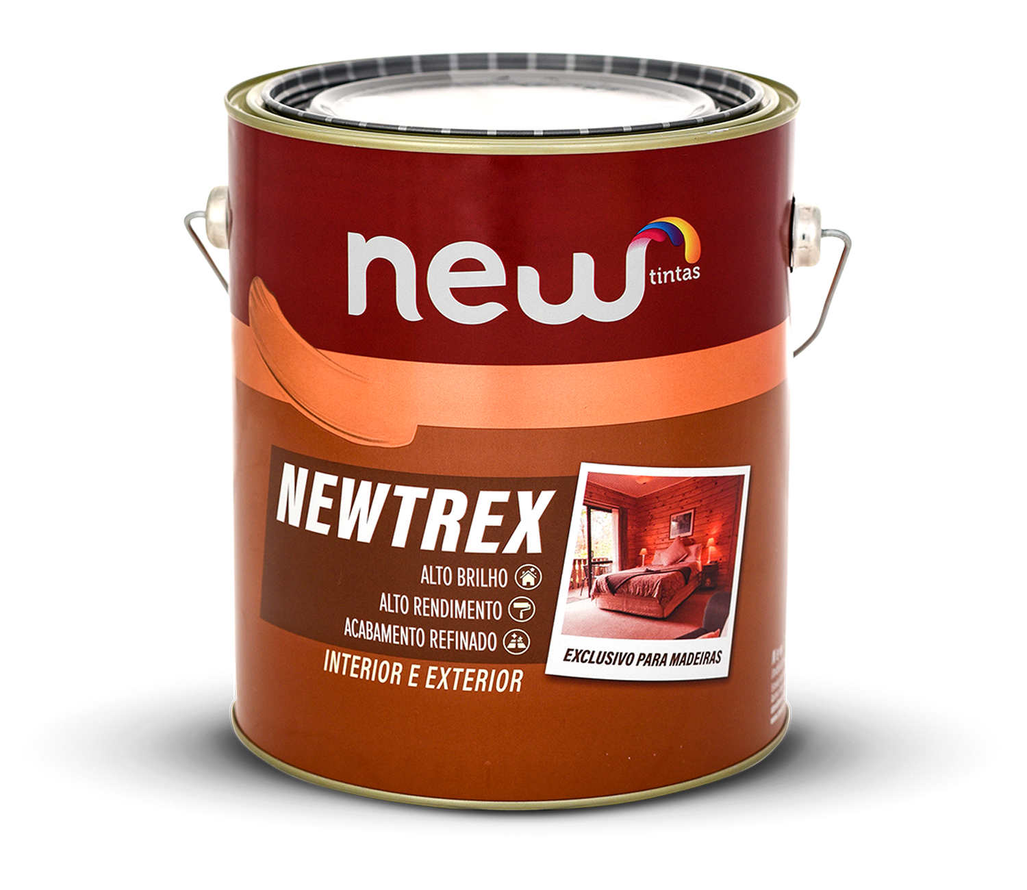 Verniz Newtrex Nogueira 3,6l - New Tintas