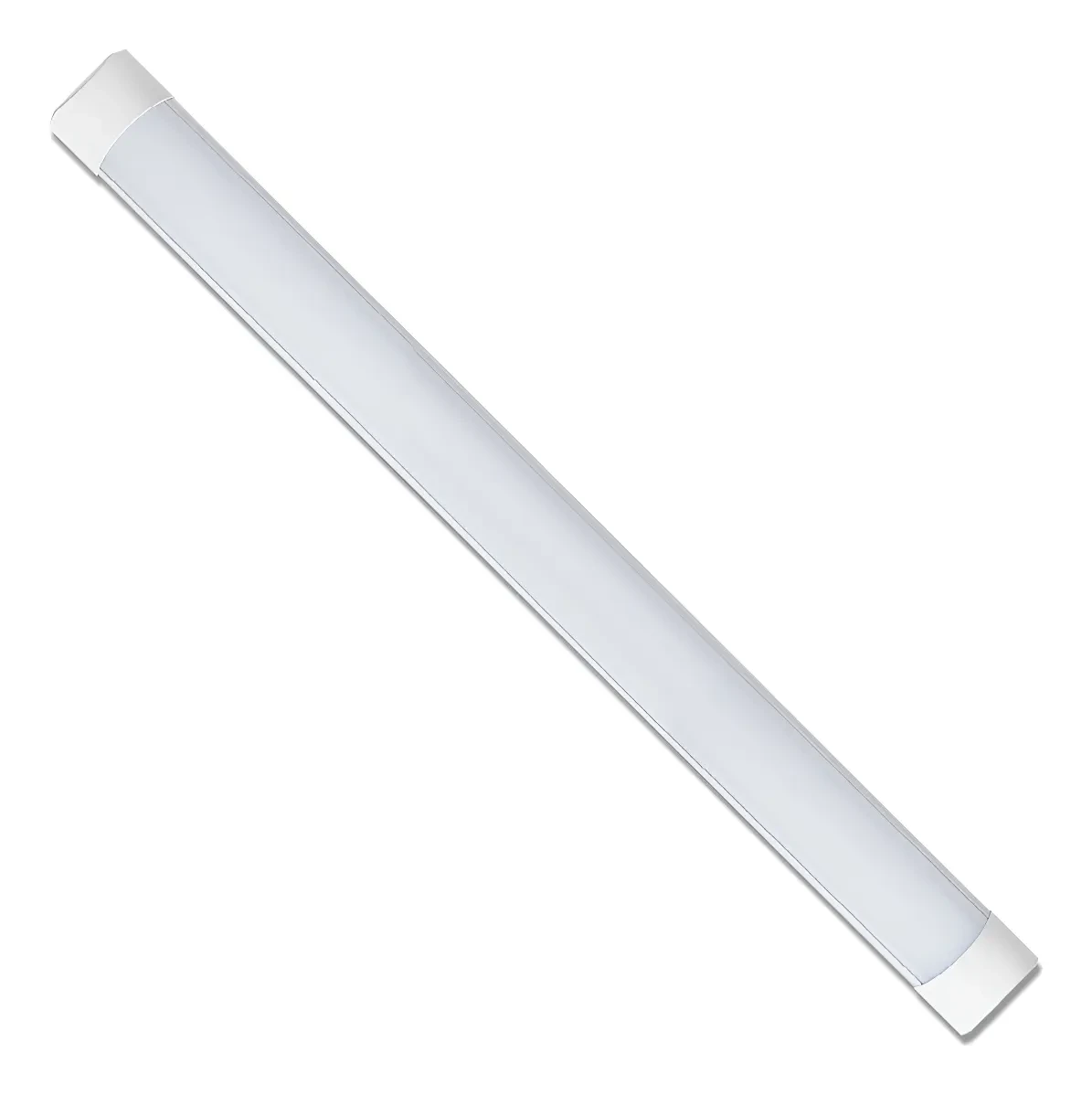 Luminária Led de Sobrepor Slim 120cm 36w 6500k Bivolt - Cristallux