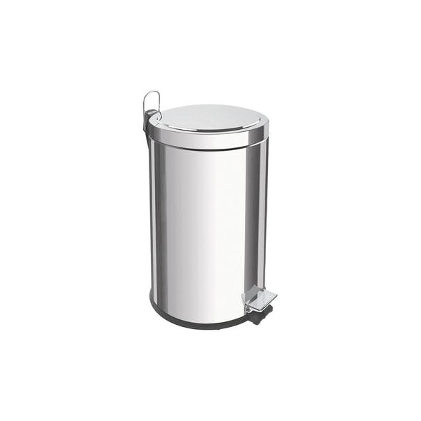 Lixeira Inox com Pedal e Balde Interno Removível Linha Brasil 12l - Tramontina
