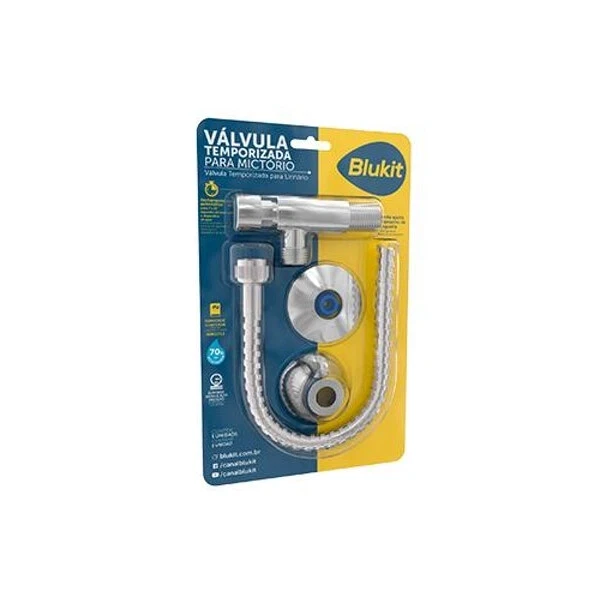 Válvula para Mictório Temporizada com Canopla e Flexível